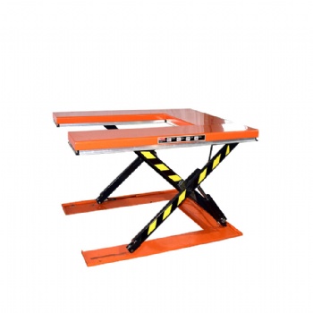U-shaped fixed electro-hydraulic scissor lift