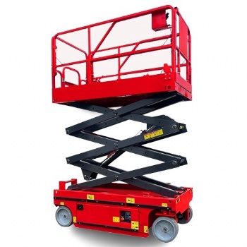 Mobile electric scissor lift with reliable design and stable performance