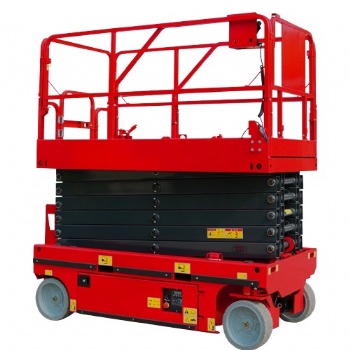 Mobile electric scissor lift with reliable design and stable performance