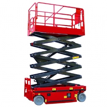 Mobile electric scissor lift with reliable design and stable performance