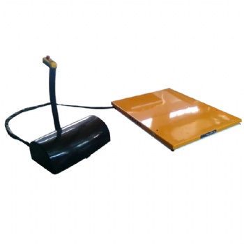 Portable Low Profile Hydraulic Pallet Scissor Lift Table With Ramp for Easy Loading
