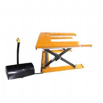 E-type scissor lifting platform