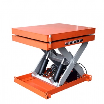 Double-layer rotation Hydraulic Scissor Lift Table