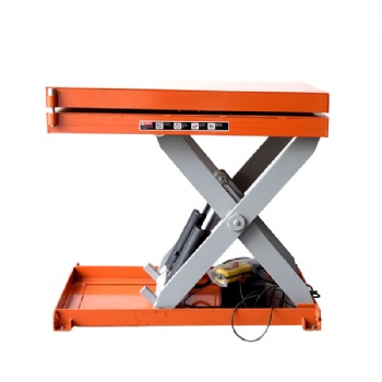 Double-layer rotation Hydraulic Scissor Lift Table