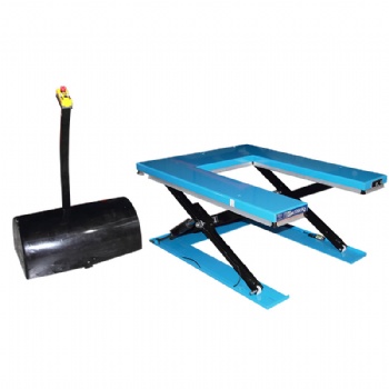Electric hydraulic U-shaped portable scissor lifting platform