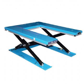 1000kg U - shaped Hydraulic Scissor Lift Platform