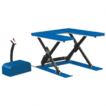 1500kg U - shaped Hydraulic Scissor Lift Platform