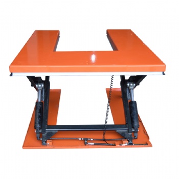 Customizable U - shaped Scissor Lift Platform