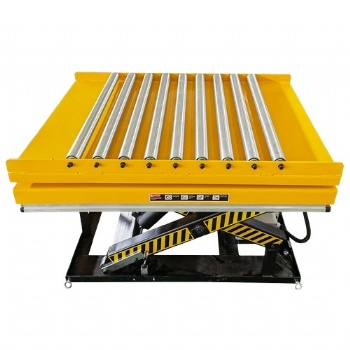 Customizable Hydraulic Scissor Lifting Table with Roller Portable
