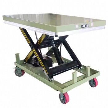 Customized scissor lifting platform wheel for warehouse logistics
