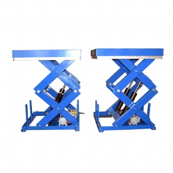 2 Ton Hydraulic Scissor Lift Table for Warehouse Loading and Unloading