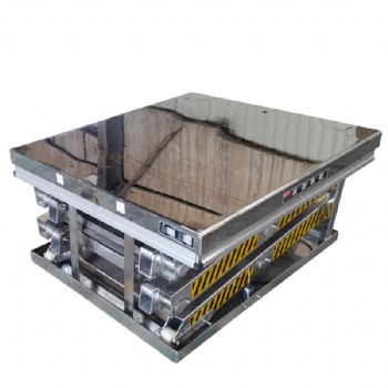 500kg durable stainless steel scissor lifting platform for factory workshop