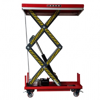 Customized scissor lifting platform wheel for warehouse logistics