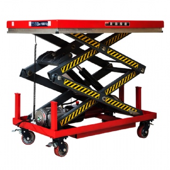 Customized scissor lifting platform wheel for warehouse logistics