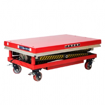 Customized scissor lifting platform wheel for warehouse logistics