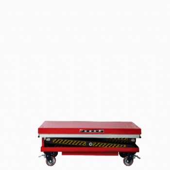 Customized scissor lifting platform wheel for warehouse logistics