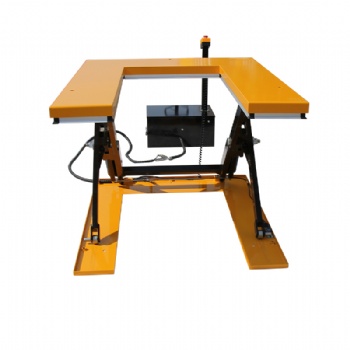U Shape Electric Lift Table Hydraulic Scissor Type Lifting Platform with Good Price