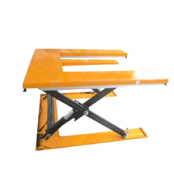 1500kg E shaped platform Hydraulic Scissor Lift Table