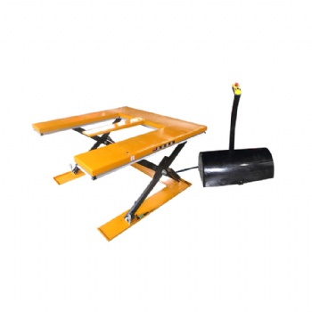 1500kg E shaped platform Hydraulic Scissor Lift Table